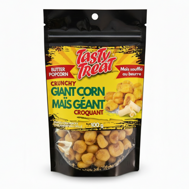TASTY TREAT CRUNCHY GIANT CORN BUTTER POPCORN